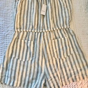 Lou & Grey linen romper